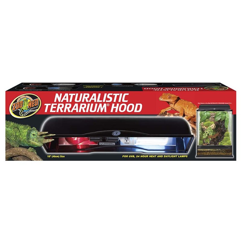 Naturalistic Terrarium Hood 2x60W, 45cm